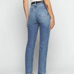 Straight Denim Reformation Jeans